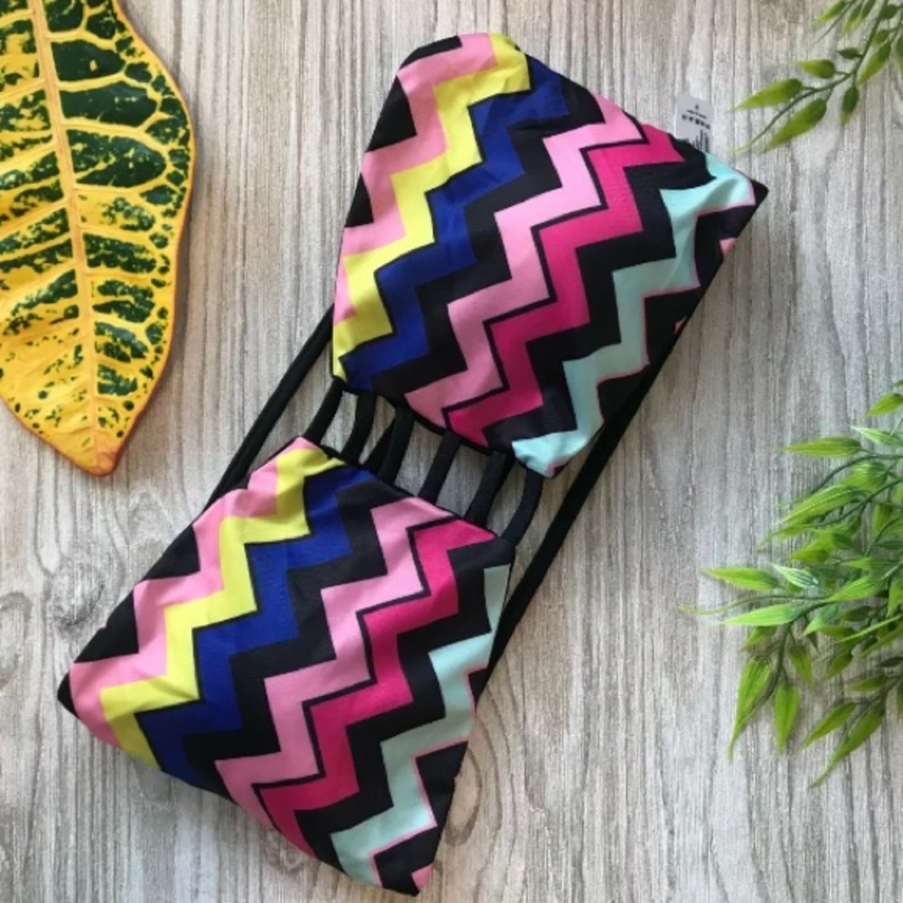 🍀Striped bikinis brand new S,M,L,XL - Picture 5 of 7